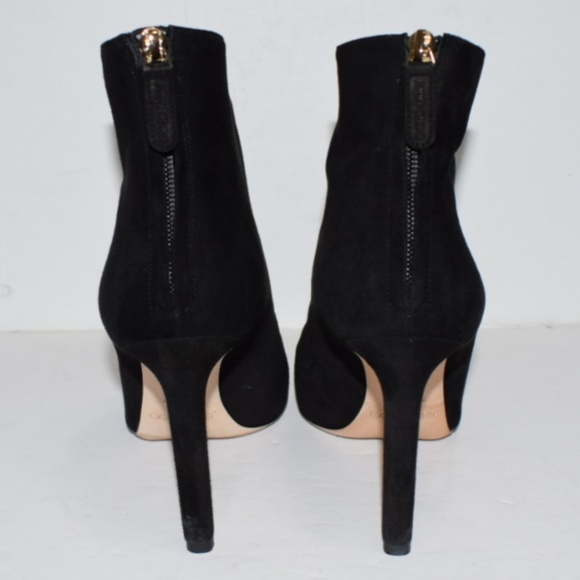 Jimmy Choo Women's Bowie 100 Clear Cut-Out Booties - Picture 4 of 8